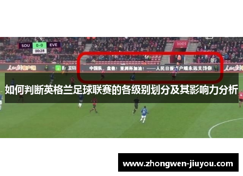 如何判断英格兰足球联赛的各级别划分及其影响力分析